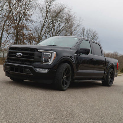 Ridetech 2015-2025 Ford F150 4WD ONLY Front and Rear Lowering System (1.5" to 3" Front / 3.5" to 5.5" Rear) - 12290115