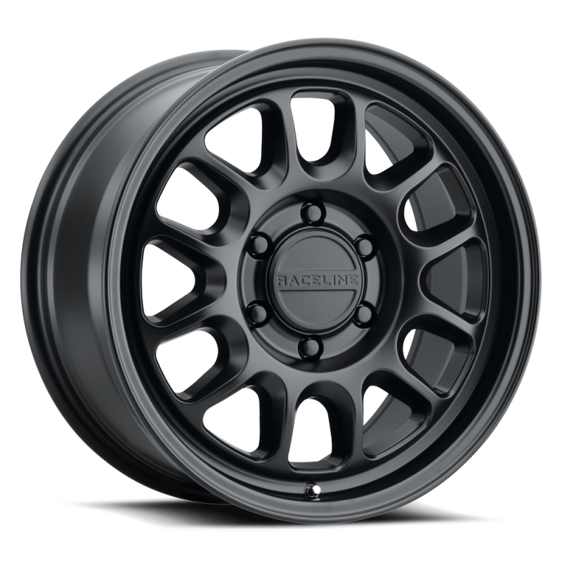 Raceline 958B Rogue 18x9in / 5X139.7 BP / 18mm Offset / 106.5mm Bore - Satin Black