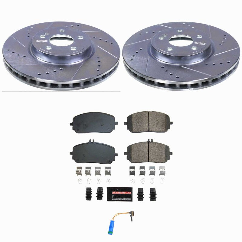 Power Stop 23-25 Mercedes-Benz EQB 250+ Front Z23 Evolution Brake Kit
