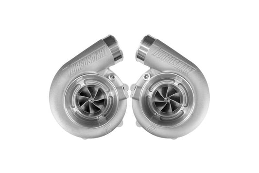 Turbosmart V-Band 0.82AR Oil Cooled TS-1-5862B Mirror Twin Turbo Package