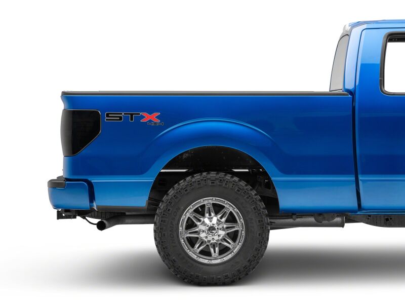 Raxiom 09-14 Ford F-150 Styleside Axial Series LED Tail Lights- Black Housing- Smoked Lens