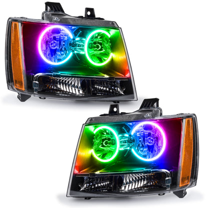 Oracle 07-13 Chevrolet Avalanche Pre-Assembled SMD Headlights - ColorSHIFT