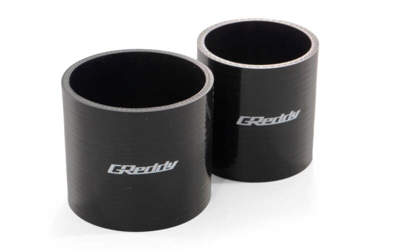 GReddy 70mm x 70mm Silicone Straight Hose - Black