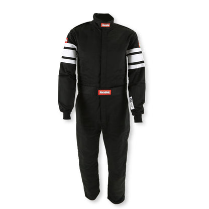 RaceQuip Black SFI-5 Suit - Medium Tall
