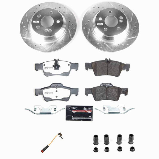 Power Stop 03-06 Mercedes-Benz CL500 Rear Z26 Truck & Tow Brake Kit