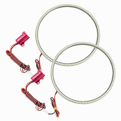 Oracle 03-10 Hummer H2 Surface Mount LED Headlight Halo Kit - Red