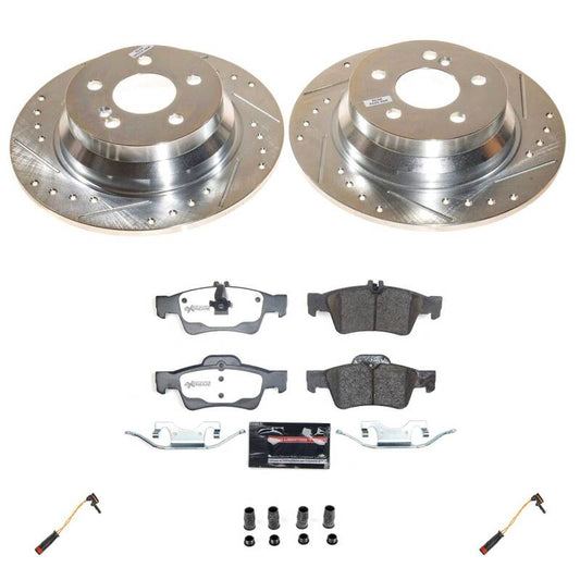 Power Stop 03-09 Mercedes-Benz E320 Rear Z26 Truck & Tow Brake Kit