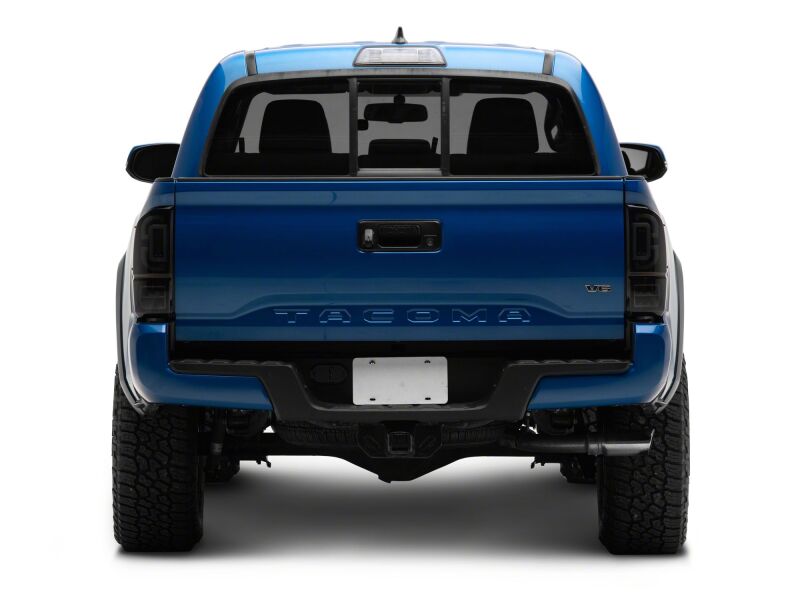 Raxiom 16-23 Toyota Tacoma XW Series Sequential LED Tail Lights- Black Housing/ Smoked Lens