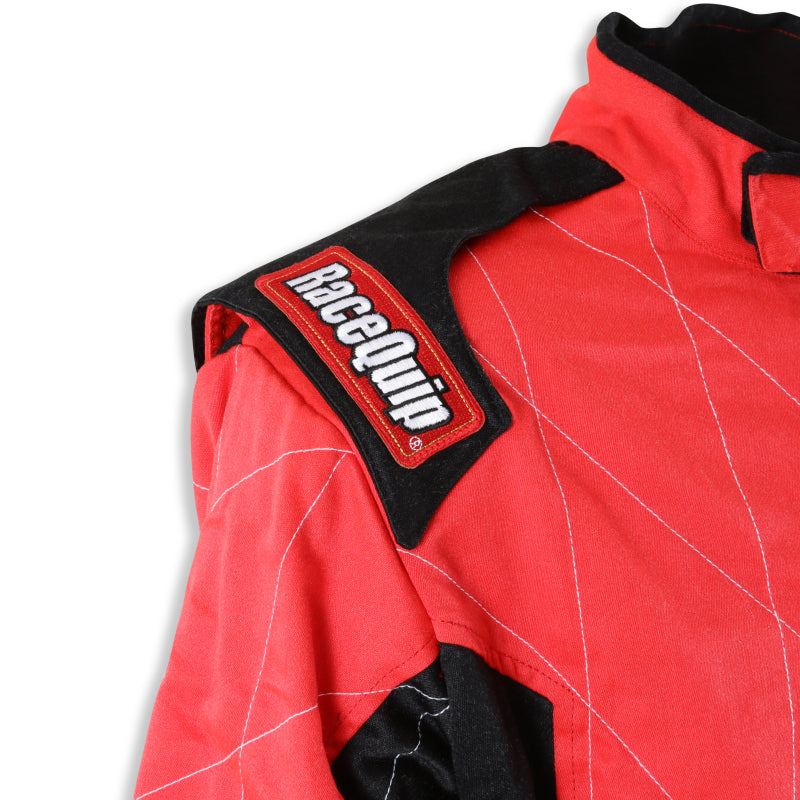 RaceQuip Red Chevron-5 Suit SFI-5 - Large