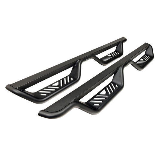 Westin 24-26 Toyota Land Cruiser Outlaw Drop Nerf Step Bars Textured Black