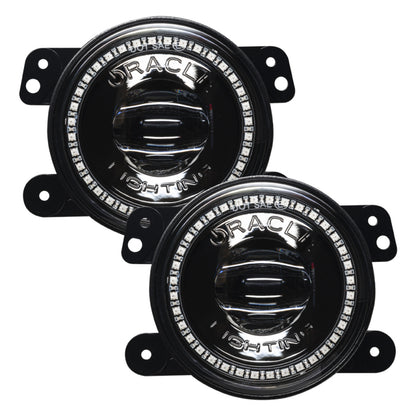 Oracle Jeep Wrangler JK/JL/JT High Performance W LED Fog Lights - ColorSHIFT - Dynamic