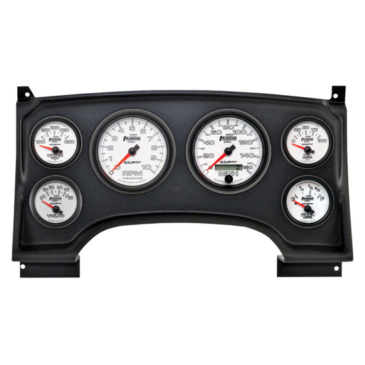 Autometer Phantom II Direct Fit Dash Kit 94-97 Chevy S10 Truck (2 x 3-3/8in. / 4 x 2-1/16in.)