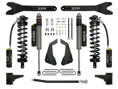 ICON 05-07 Ford F250/F350 4-5.5in Stage 4 Coilover Conversion System w/ Radius Arm