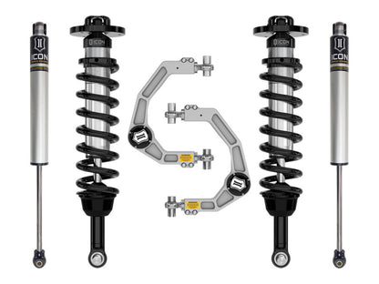 ICON 21-24 Ford F150 4WD 2.75-3.5in Stage 1 Suspension System w/ Billet Uca