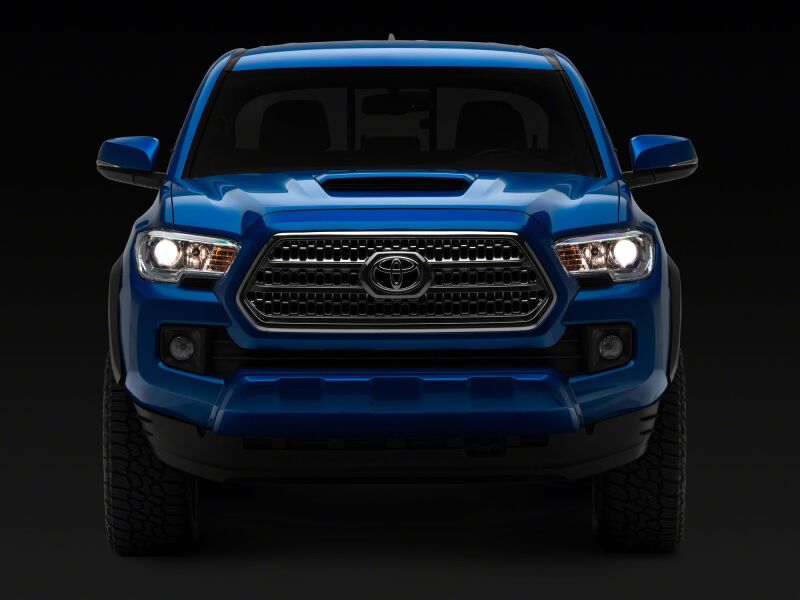 Raxiom 16-23 Toyota Tacoma Axial Series OE Replmnt Headlights- Chrome- Clear Lens