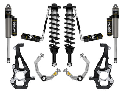 ICON 21-24 Ford F150 4WD 3.5-4.5in Stage 3 Suspension Sys Billet Uca