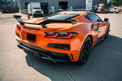 Corsa 23-25 Chevrolet Corvette C8 Z06 3in Valved Cat-Back Exhaust Muffler Delete Track Systemw/o Tip