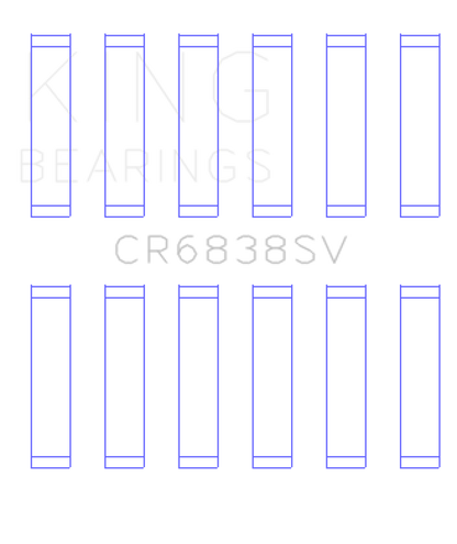 King Engine Bearings Land Rover 2.7L TDV6 Sputter Replacement Connecting Rod Bearing