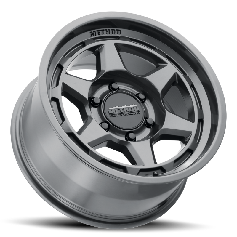 Method MR708 Bead Grip 17x8.5 0mm Offset 6x5.5 106.25mm Centerbore - Gloss Titanium