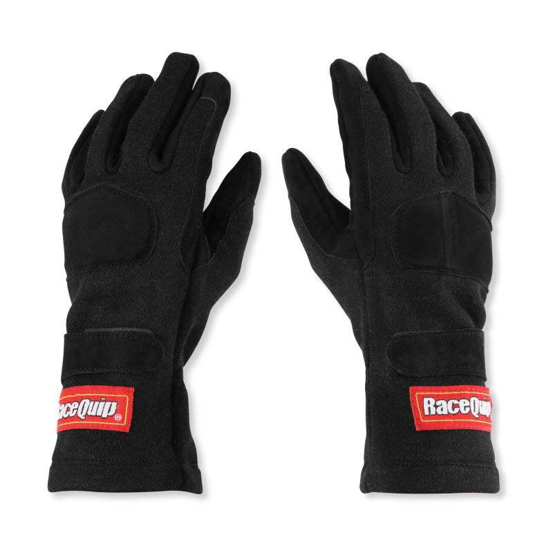 RaceQuip Black 2-Layer SFI-5 Glove - Large