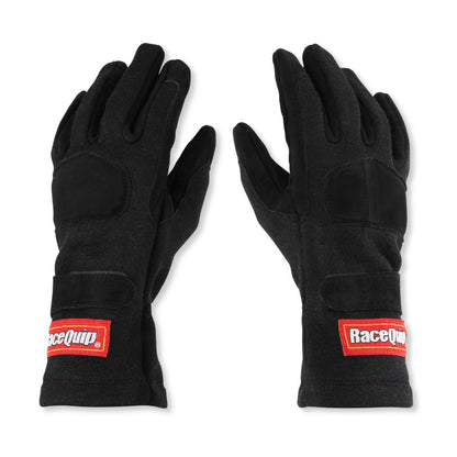 RaceQuip Black 2-Layer SFI-5 Glove - Large