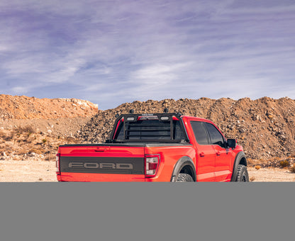 BackRack 19-24 RAM 1500 / 20-24 Chevrolet Silverado 2500/3500HD SRL Rack Lighted Frame ONLY Req. HW