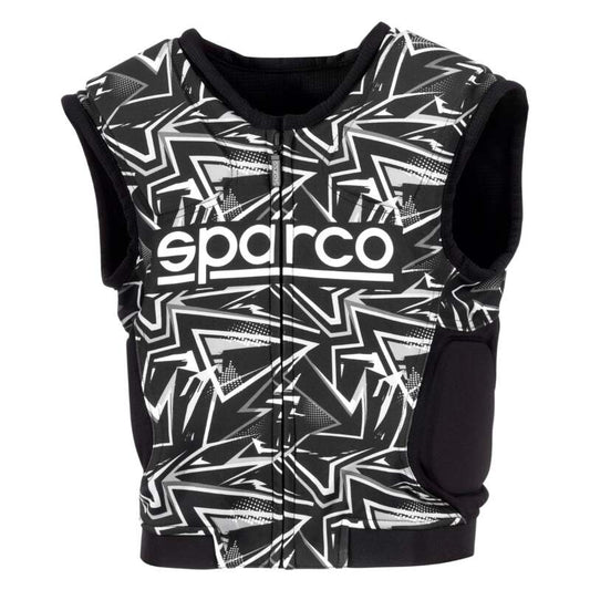 Sparco Vest SJ Pro K-3 SML - BLK/WHT