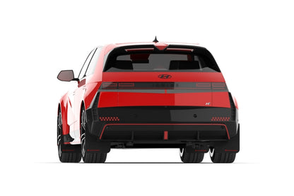 Rally Armor 25-26 Hyundai Ioniq 5 N Black Mud Flap w/Light Blue Logo