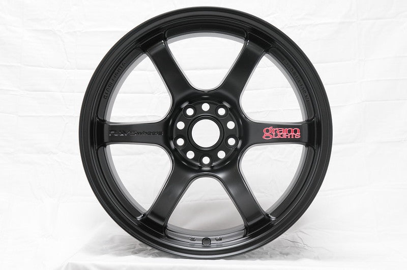 Gram Lights 57DR 19x10.5 +35 5x120 Semi Gloss Black Wheel