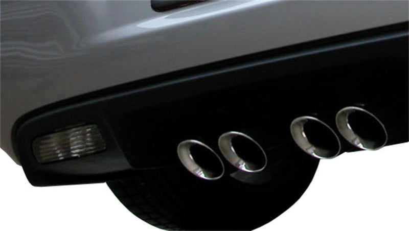 Corsa 07-08 Corvette 2.5in. Sport Series Cat-Back Dual Rear Exit with Twin 3.5in. Polished Tips