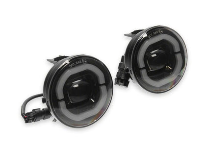 Raxiom 05-11 Toyota Tacoma LED Halo Fog Lights- White