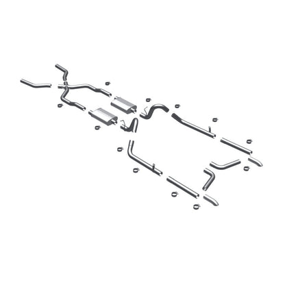 MagnaFlow Sys Cat-Back 55-57 Chevy Bel-Air