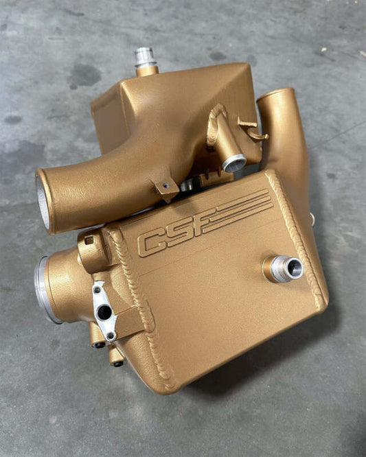 CSF 2014+ BMW X5M (F95) / X6M (F96) / XM (G09) Charge-Air-Cooler - Poly Gold Satin