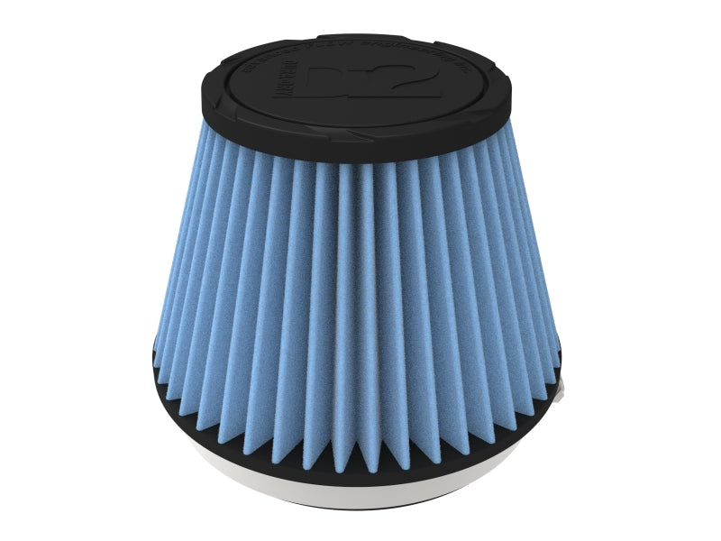 aFe POWER Universal Clamp-On Air Filter w/ D2 Dura-Dry Media - 5.5in F x 7in B x 4.75in T x 5in H