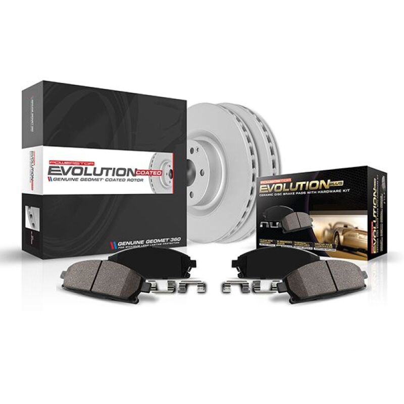 Power Stop 2023 Chevrolet Colorado Rear Z17 Coated Brake Kit