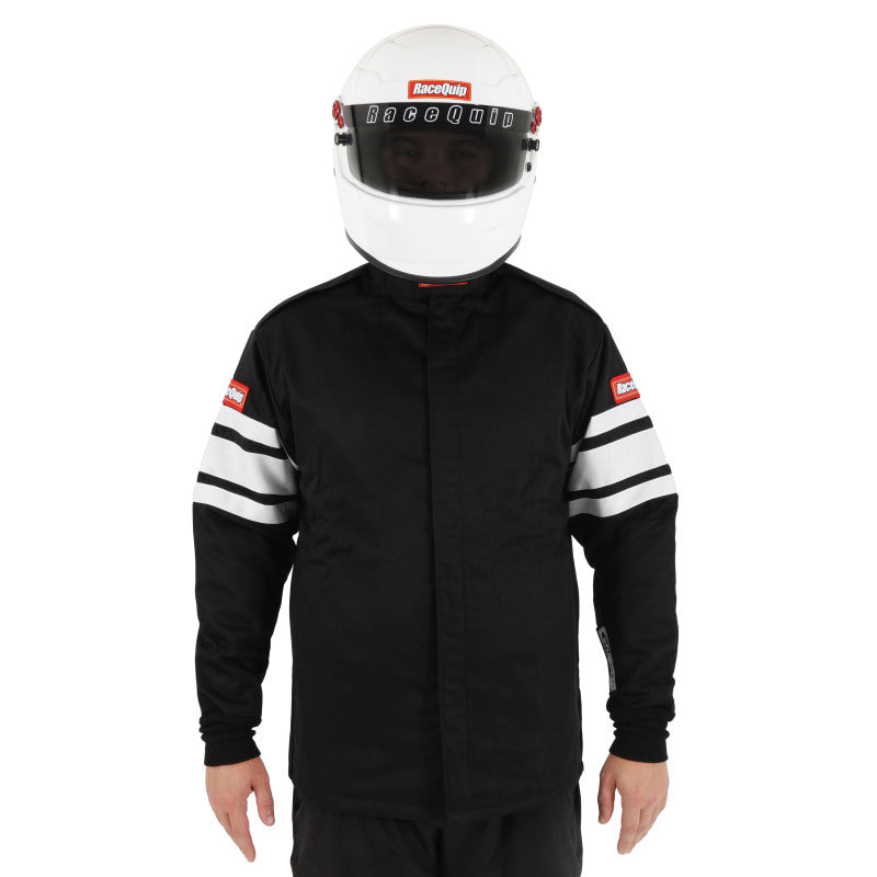 RaceQuip Black SFI-5 Jacket - Medium