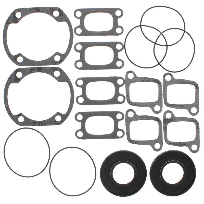 Vertex Gaskets 1977 Moto ski Nuvik 343 Early Model FC/2 Complete Gasket Kit w/ Oil Seals
