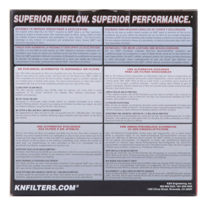 K&N Replacement Air Filter 04-12 Honda VT750 / VT750C2 / VT750C / VT750 C2B / VT730 RS