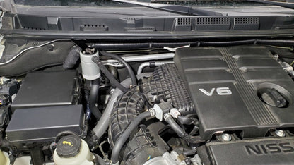 J&amp;L 2022-2026 Nissan Frontier 3.8L V6 Passenger Side Oil Separator 3.0 - Clear Anodized