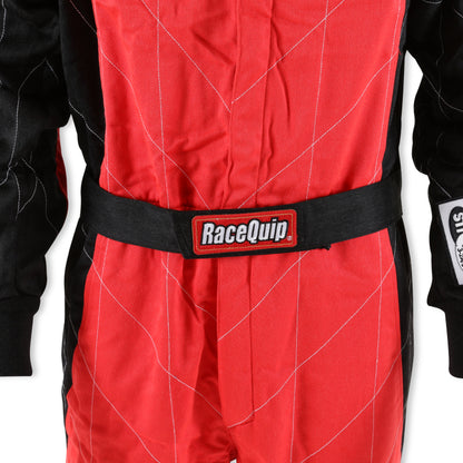 RaceQuip Red Chevron-5 Suit SFI-5 - XLG
