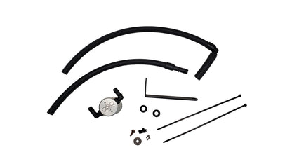 J&L 22-25 Subaru BRZ/GR86 2.4L Passenger Side Oil Separator 3.0 - Clear Anodized