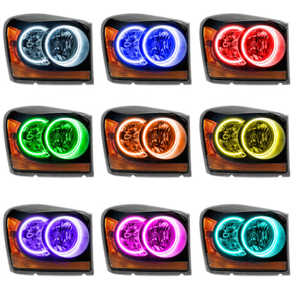 Oracle Dodge Durango 04-06 Halo Kit - ColorSHIFT