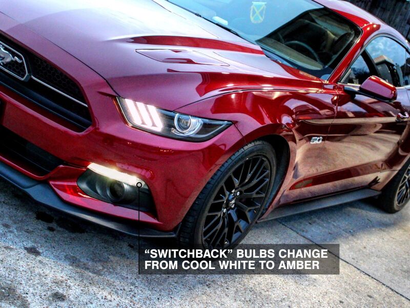 Raxiom 15-17 Ford Mustang Axial Series Switchback Turn Signal Conversion Kit