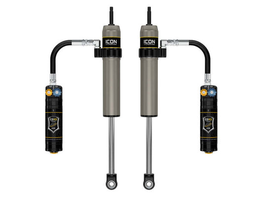 ICON 05-23 Toyota Tacoma 0-1.5in Lift Rear VS 2.5 Alum Remote Resi Shock Absorber w/ CDXS Pair