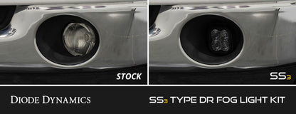Diode Dynamics SS3 Sport Type DR Kit ABL White SAE Fog