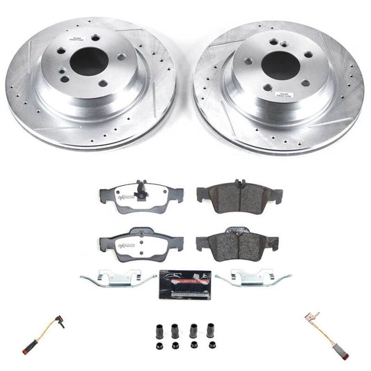 Power Stop 2006 Mercedes-Benz E350 Rear Z26 Truck & Tow Brake Kit