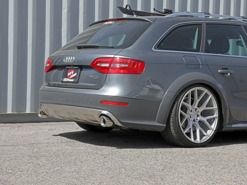 aFe MACH Force-Xp 13-16 Audi Allroad L4 SS Cat-Back Exhaust w/ Polished Tips