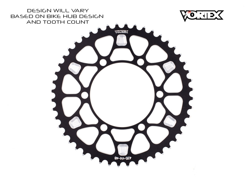 Vortex Racing V4 41 Tooth 520 Rear Sprocket - Black