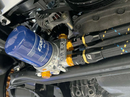 GReddy AN04 STRAIGHT HOSE END SWIVEL BLACK/GOLD ANODIZED