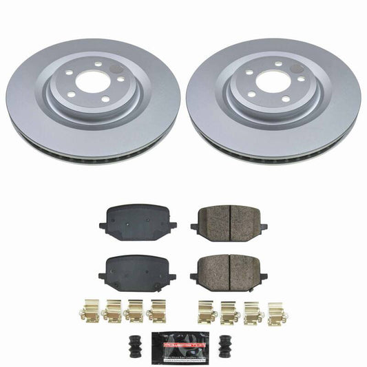 Power Stop 20-25 Ford Explorer Rear Z23 Coated Brake Kit